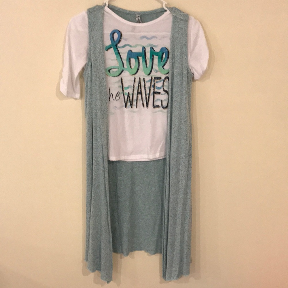 Girls sweater set